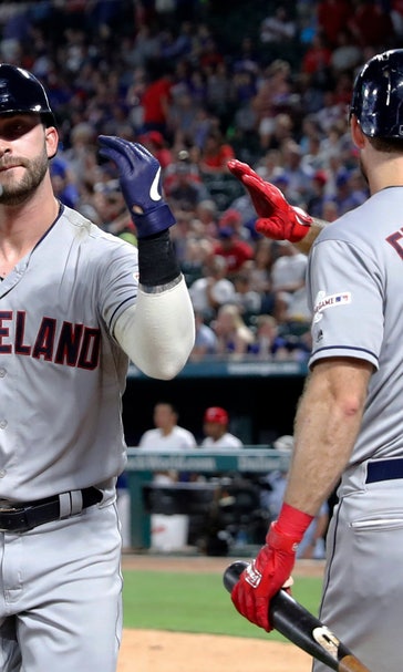 Indians hit 3 straight HRs, Plesac shuts down Rangers, 10-3